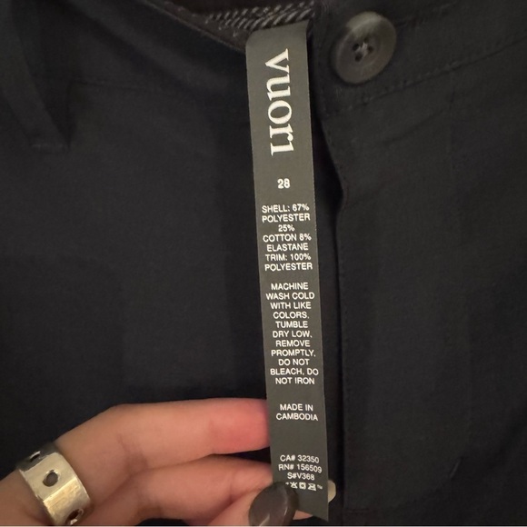 NWOT Vuori Men's Dark Blue Flat Front Shorts - Picture 2 of 5